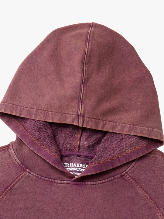 Saltaire Hoodie | Burgundy