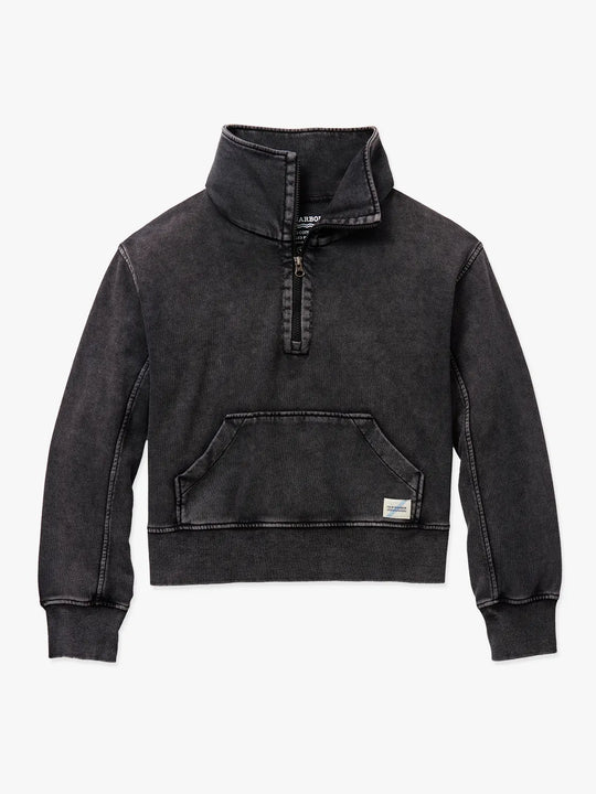 Saltaire Half Zip | Black