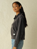 Thumbnail 4 of Saltaire Half Zip | Black