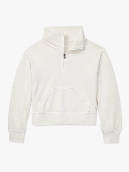 Saltaire Half Zip | Ivory