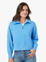 Thumbnail 2 of Saltaire Half Zip | Azure