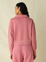 Thumbnail 4 of Saltaire Half Zip | Rose