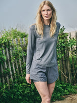 Thumbnail 2 of BreezeKnit™ Top | Heather Charcoal