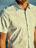 Thumbnail 2 of The Windward Shirt | Light Blue Hibiscus