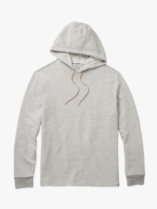 Textured Tailwind Hoodie | Heather Grey Twill