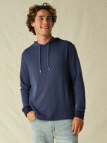 Thumbnail 3 of Textured Tailwind Hoodie | Navy Twill