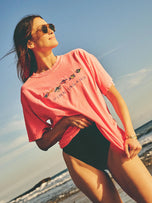 Thumbnail 2 of Fire Island Vintage Tee | Washed Neon Fire Island Fish