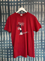 Thumbnail 1 of Fire Island Vintage Tee | Washed Red Kismet Lighthouse