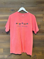 Thumbnail 1 of Fire Island Vintage Tee | Washed Neon Fire Island Fish