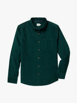 Thumbnail 1 of Wilder Stretch Corduroy Shirt | Hunter Green