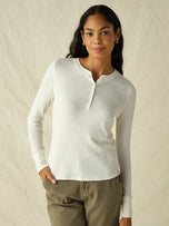 Thumbnail 2 of Hudson Waffle Henley | Shell