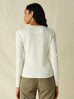 Thumbnail 4 of Hudson Waffle Henley | Shell